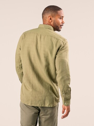 Living Crafts Comfort Fit Hemd 'ROB'‌‌‌‌ in Grün