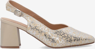 VENEZIA Slingpumps 'Venezia' in Beige: Vorderseite
