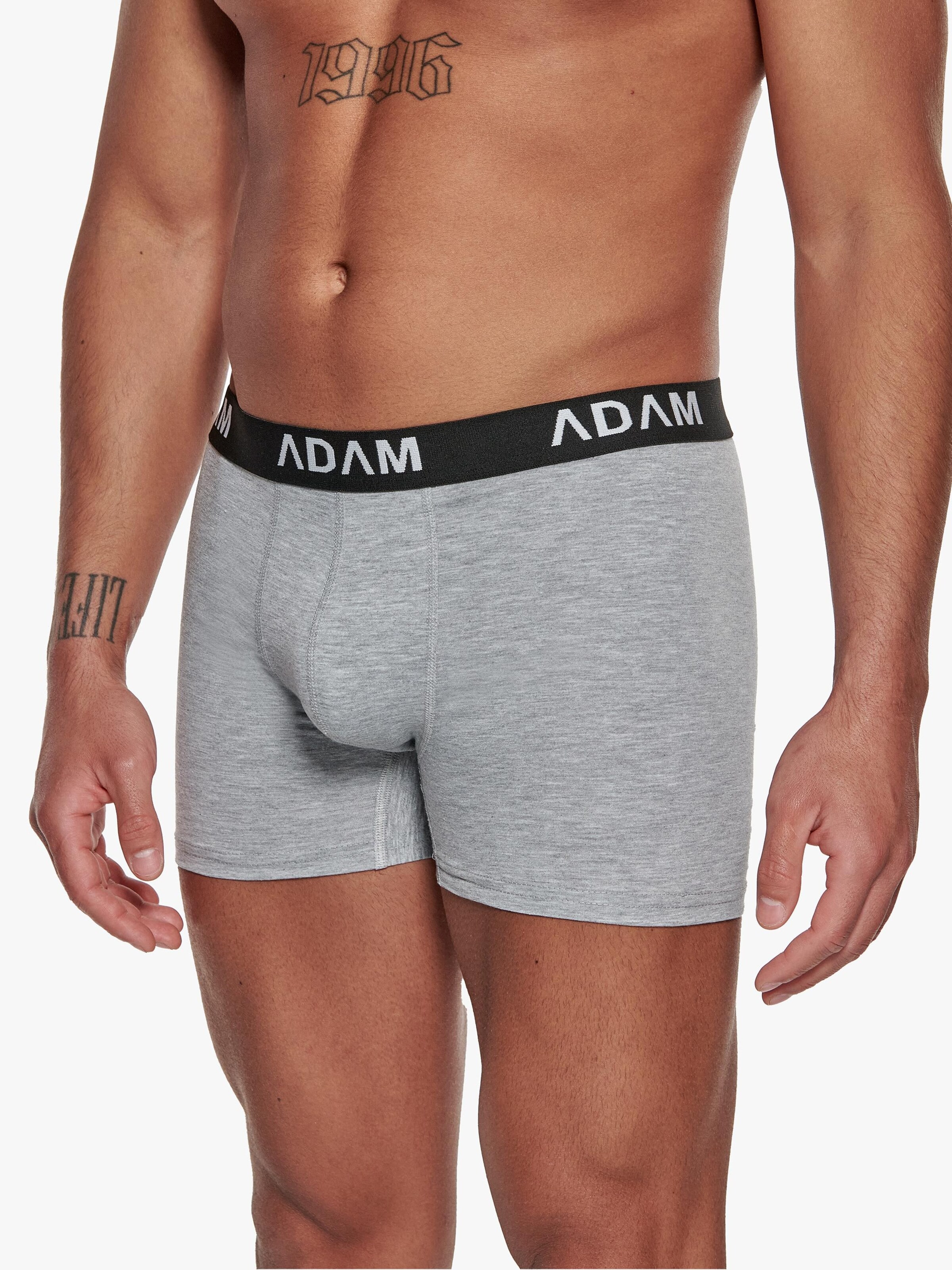 Adam Boxershorts '3er Pack'‌‌‌‌‌‌‌‌‌‌ in Grau