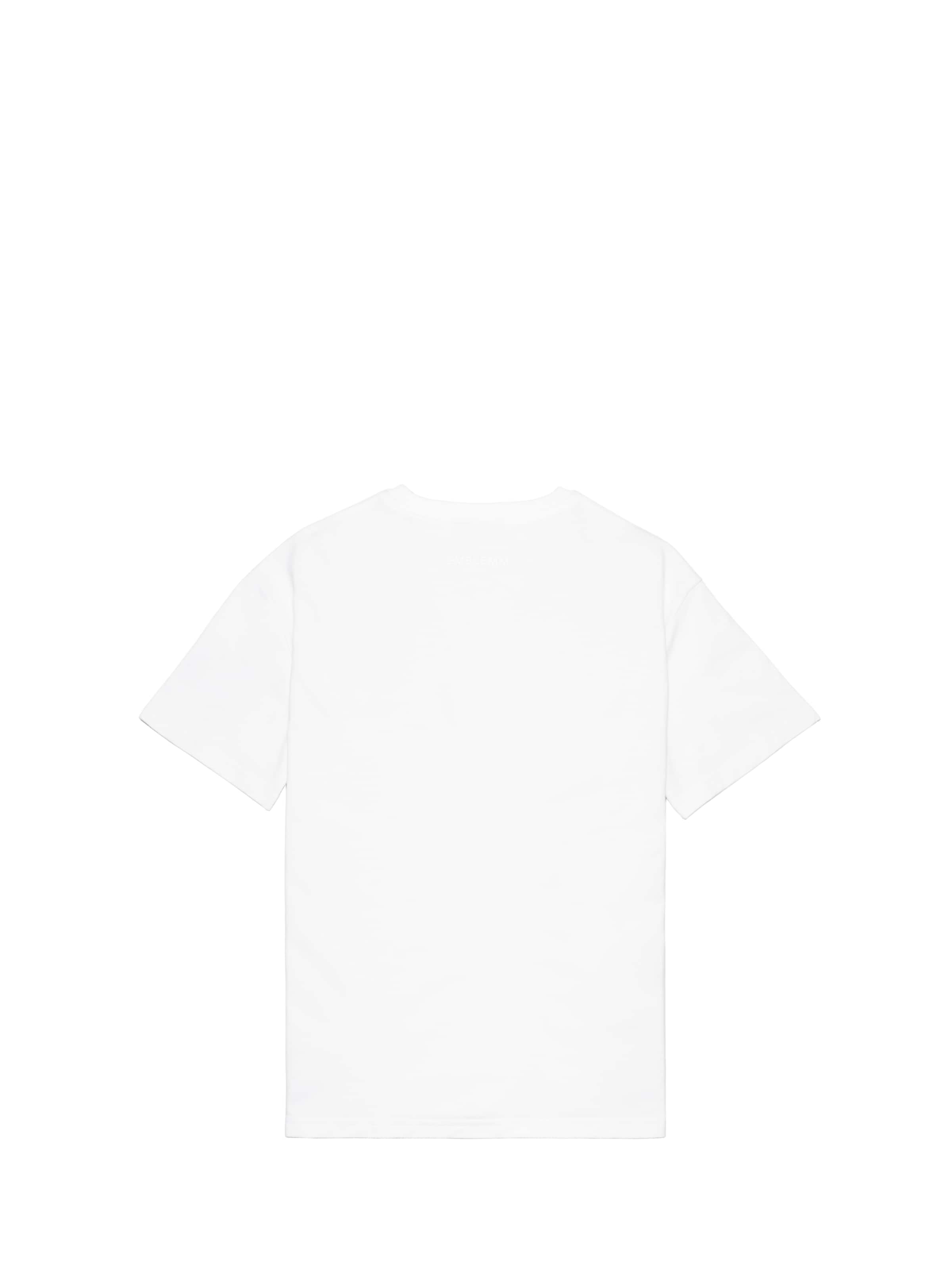 EMBLEMM Shirt 'Blurred Mic' in Wit