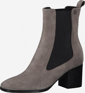 TAMARIS Chelsea boots in Grey: front