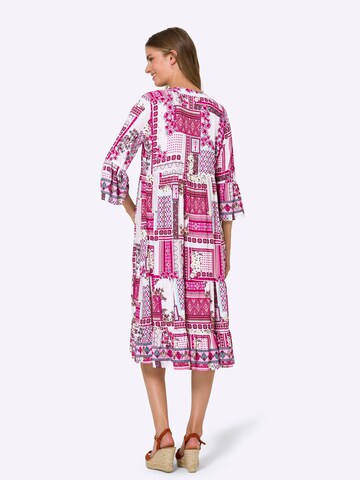 Rochie tip bluză de la heine pe roz
