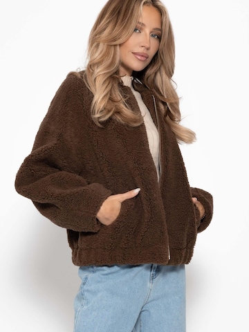 SASSYCLASSY Übergangsjacke in Braun
