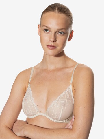 Mey Triangle Bra in White