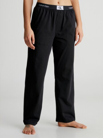 Calvin Klein Underwear Pajama Pants 'CK96' in Black: front