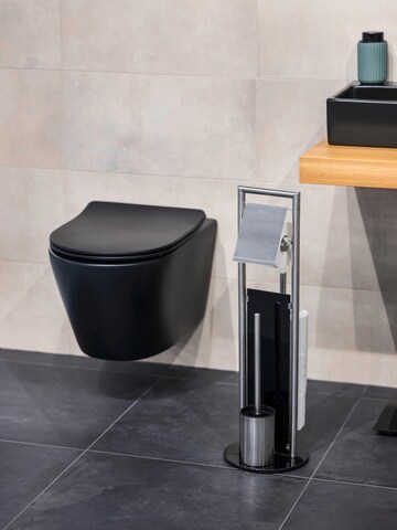 Wenko WC-Garnitur 'Ravina' in Silber