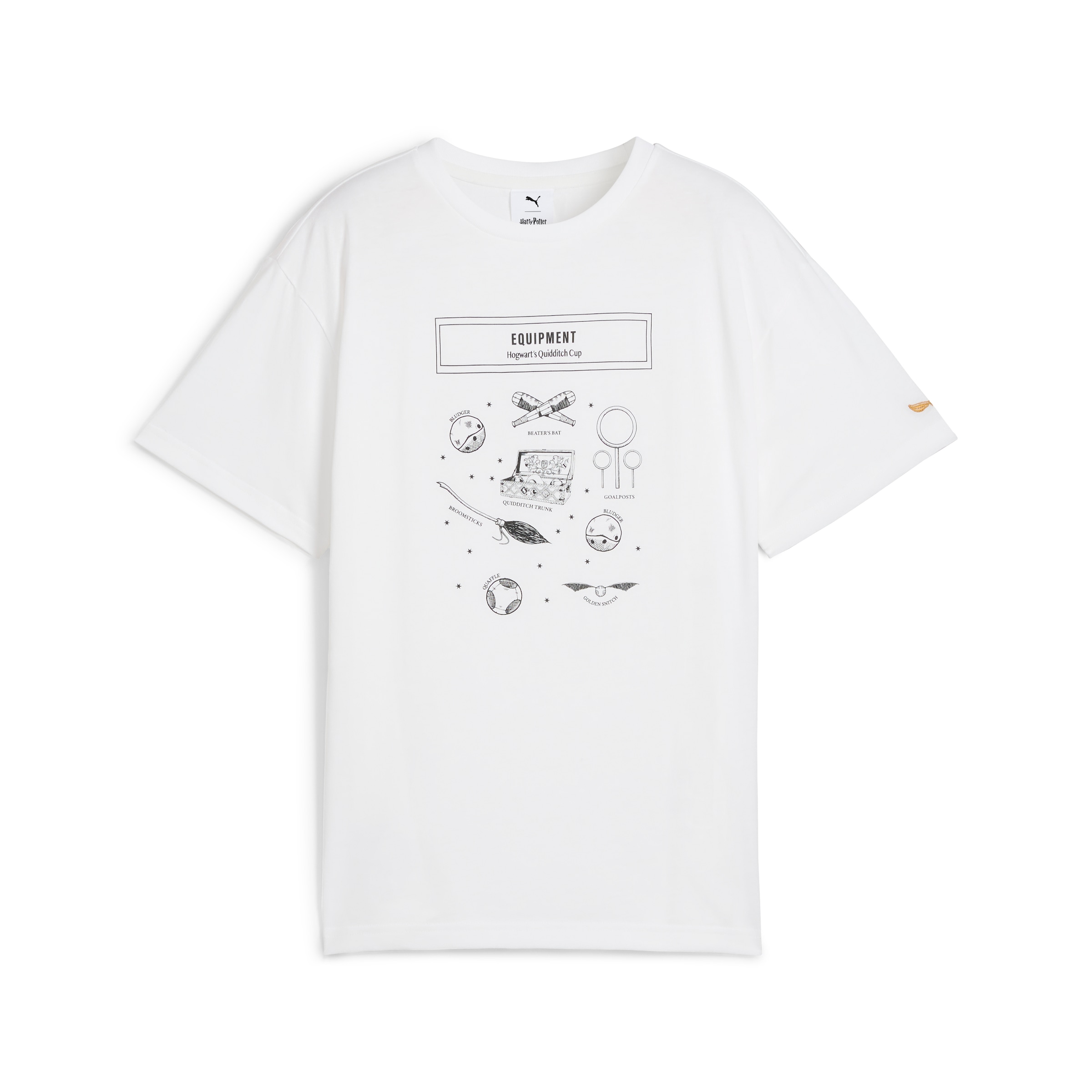 PUMA T-Shirt in Weiß: Vorderseite