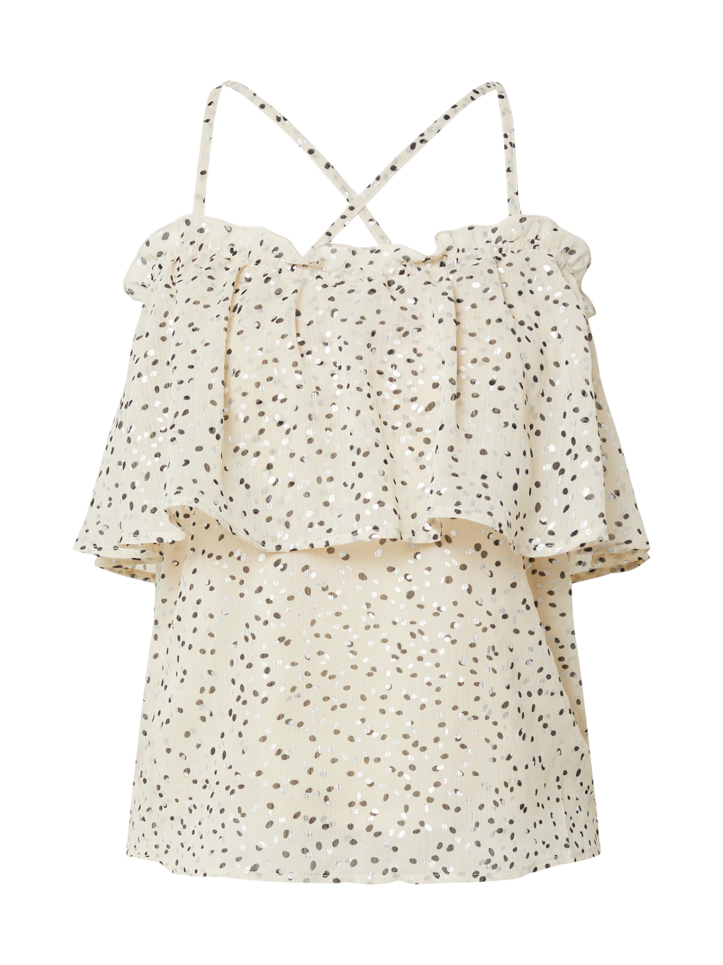 Haut 'JOT' VERO MODA en beige : devant