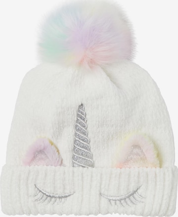 NAME IT Beanie 'METEA' in White: front