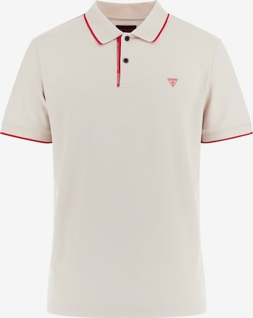 GUESS - Camisa em bege: frente