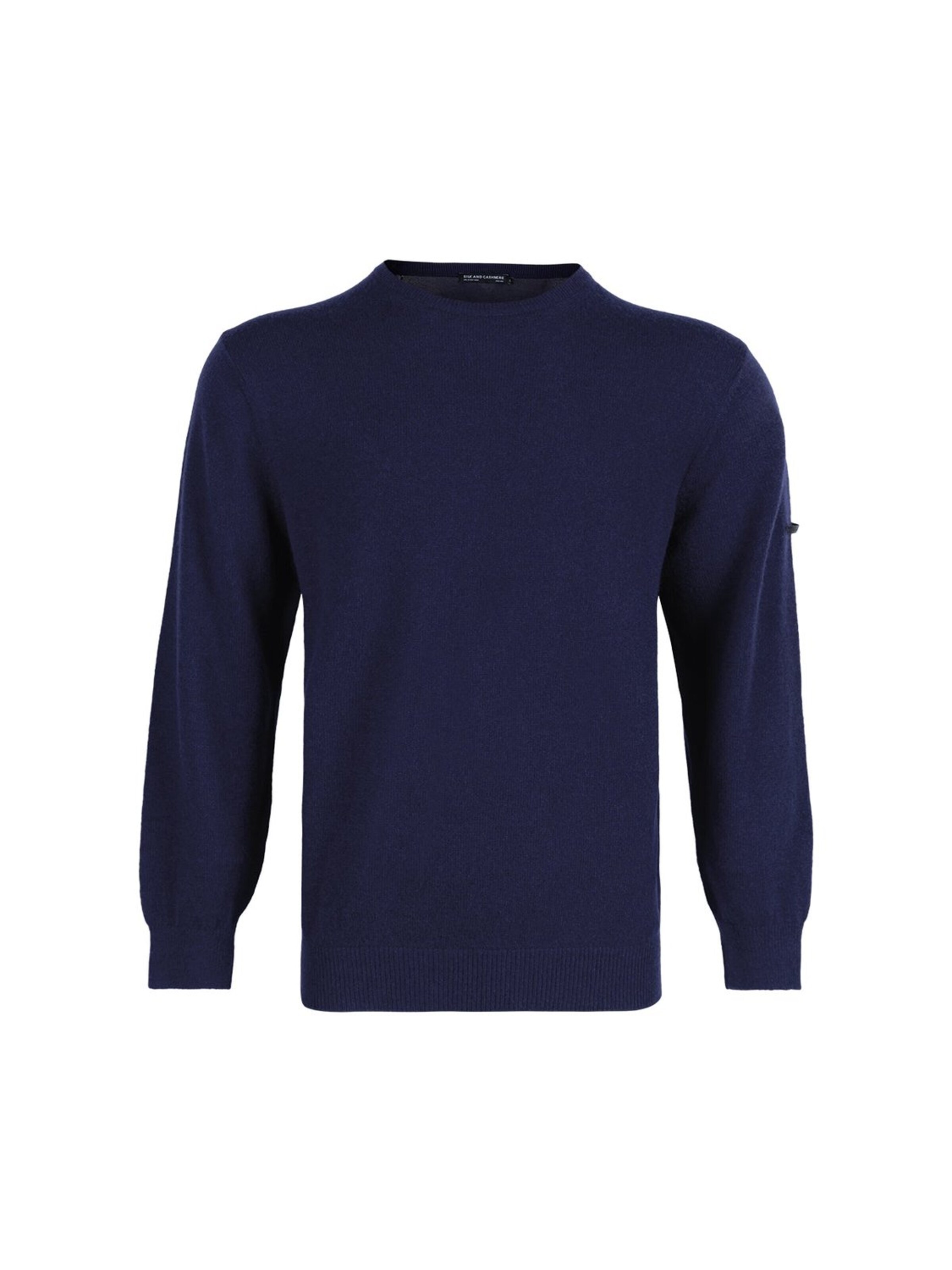 SILK & CASHMERE Knit cardigan in Blue