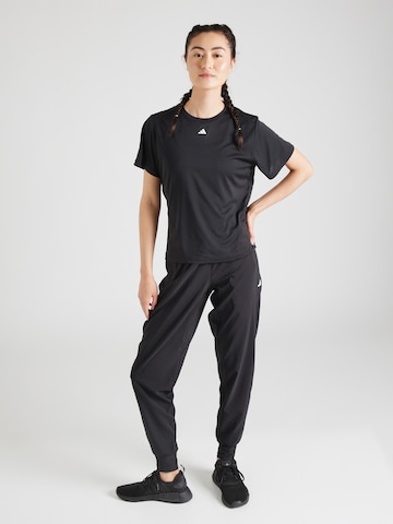 ADIDAS PERFORMANCE Sportshirt 'Designed For Training' in Schwarz