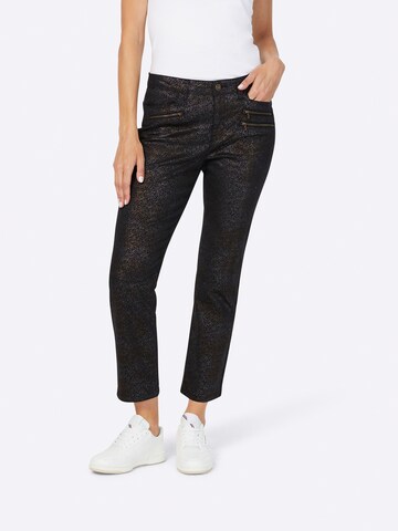 Regular Pantalon heine en or : devant