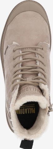 Palladium Lace-Up Ankle Boots '98867' in Beige