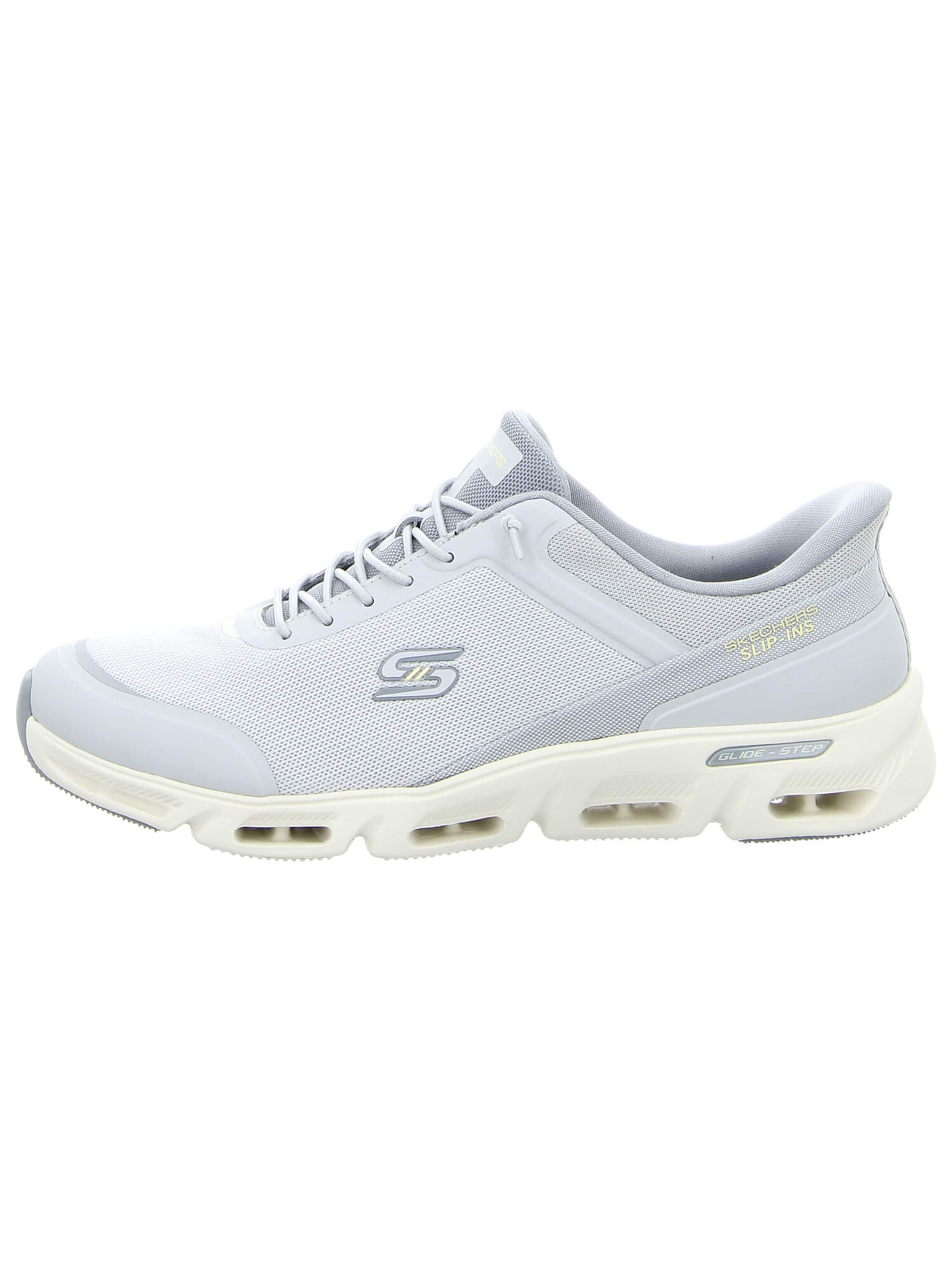 SKECHERS Schnürschuh 'GLIDE-STEP GRATIFY' in Grau