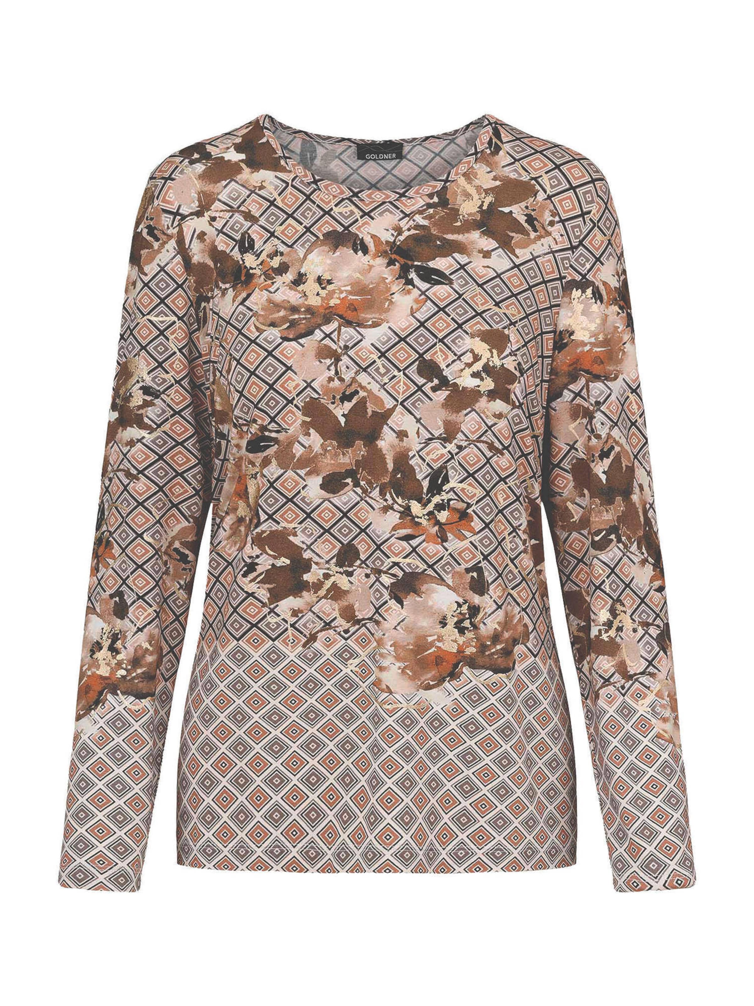 T-shirt Goldner en beige : devant