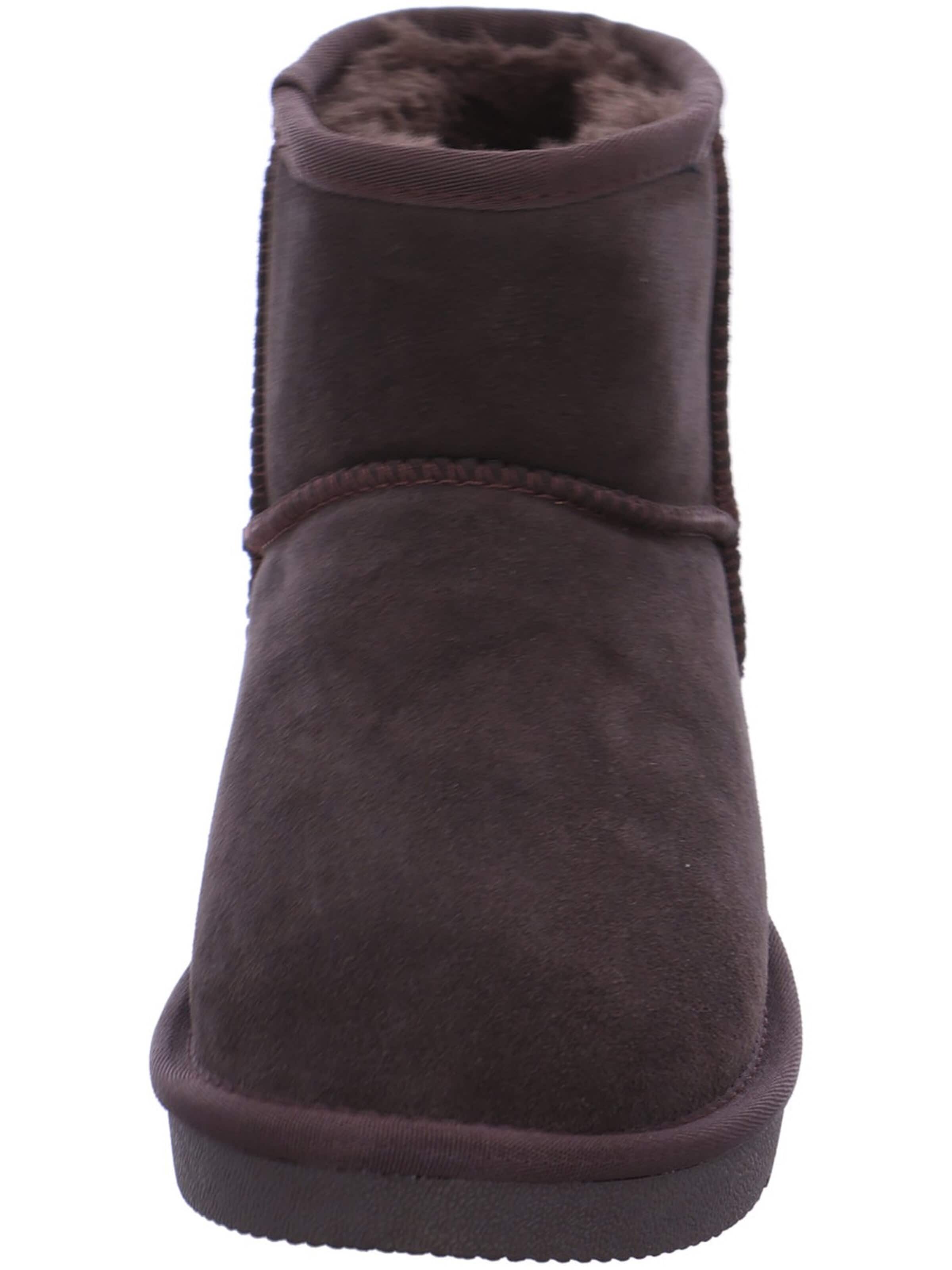 QUEEN'S Ankle Boots in Brown