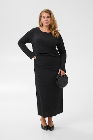 KAFFE CURVE Dress in Black