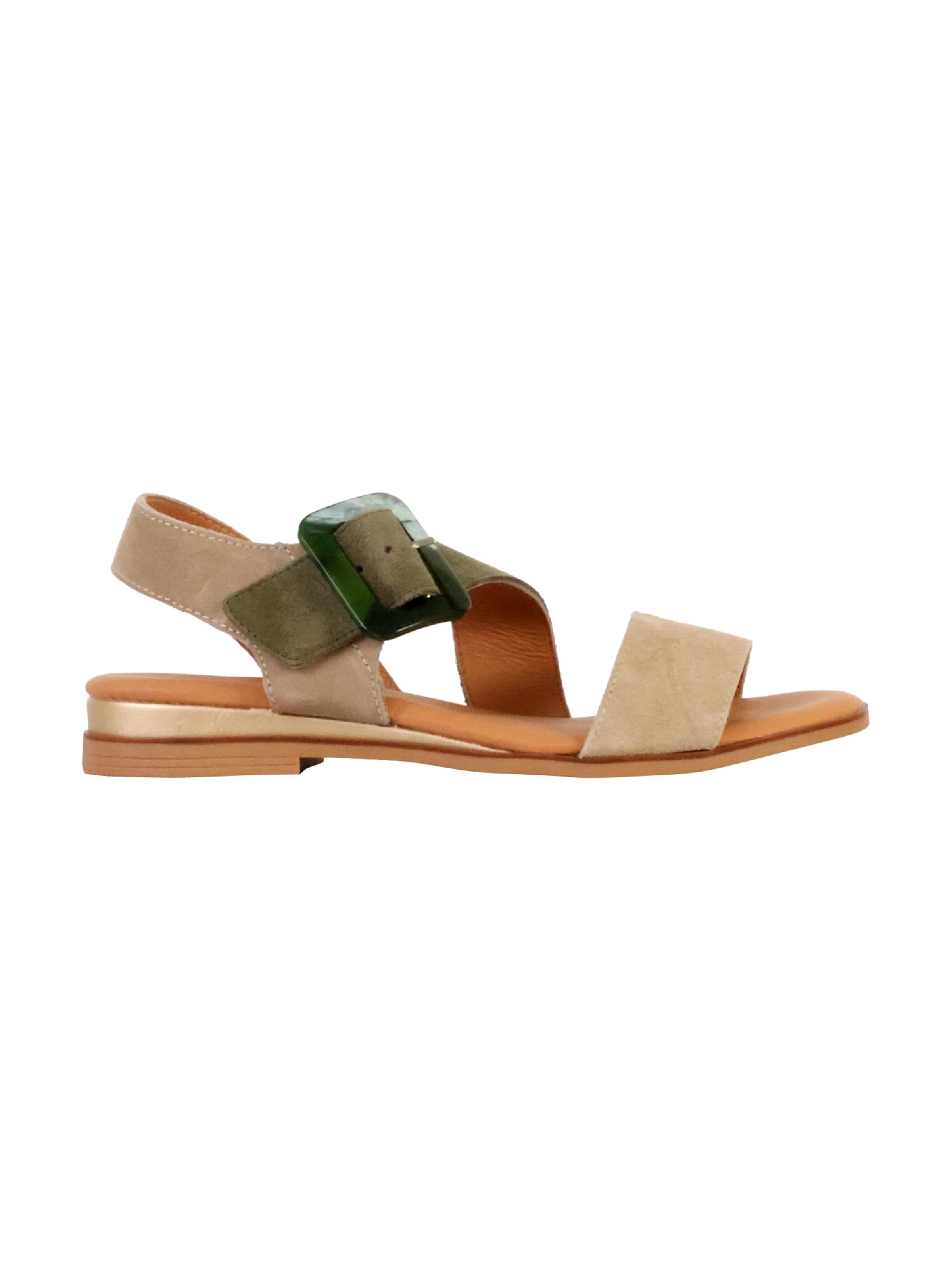 The Divine Factory Sandal 'Alenoa Ledersandalen' in Beige