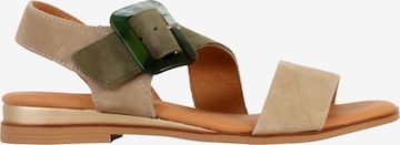 The Divine Factory - Sandalias en verde: frente