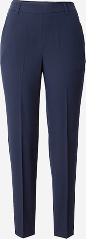 VERO MODA Pleated Pants 'ZELDA' in Blue: front