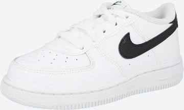 Nike Sportswear Trainers 'Force 1' in White: front
