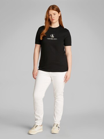 Calvin Klein Jeans Curve Shirt in Black