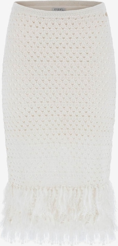 GUESS Rock in Weiß: Vorderseite