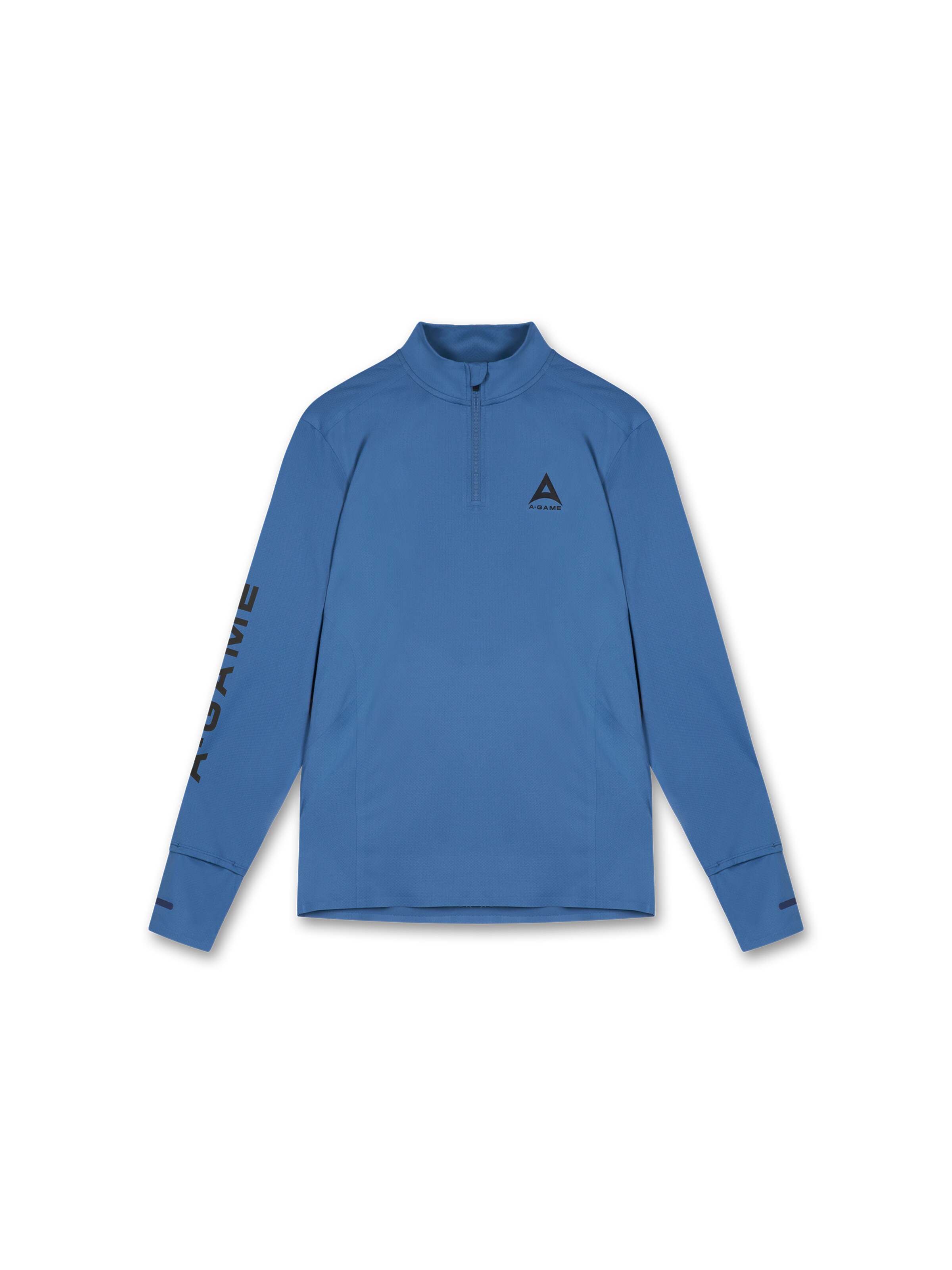 A-Game - Top deportivo en azul: frente