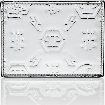 Étui Philipp Plein en argent : devant
