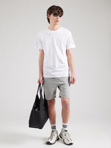 Hummel Performance shirt 'ELEMENTAL' in White