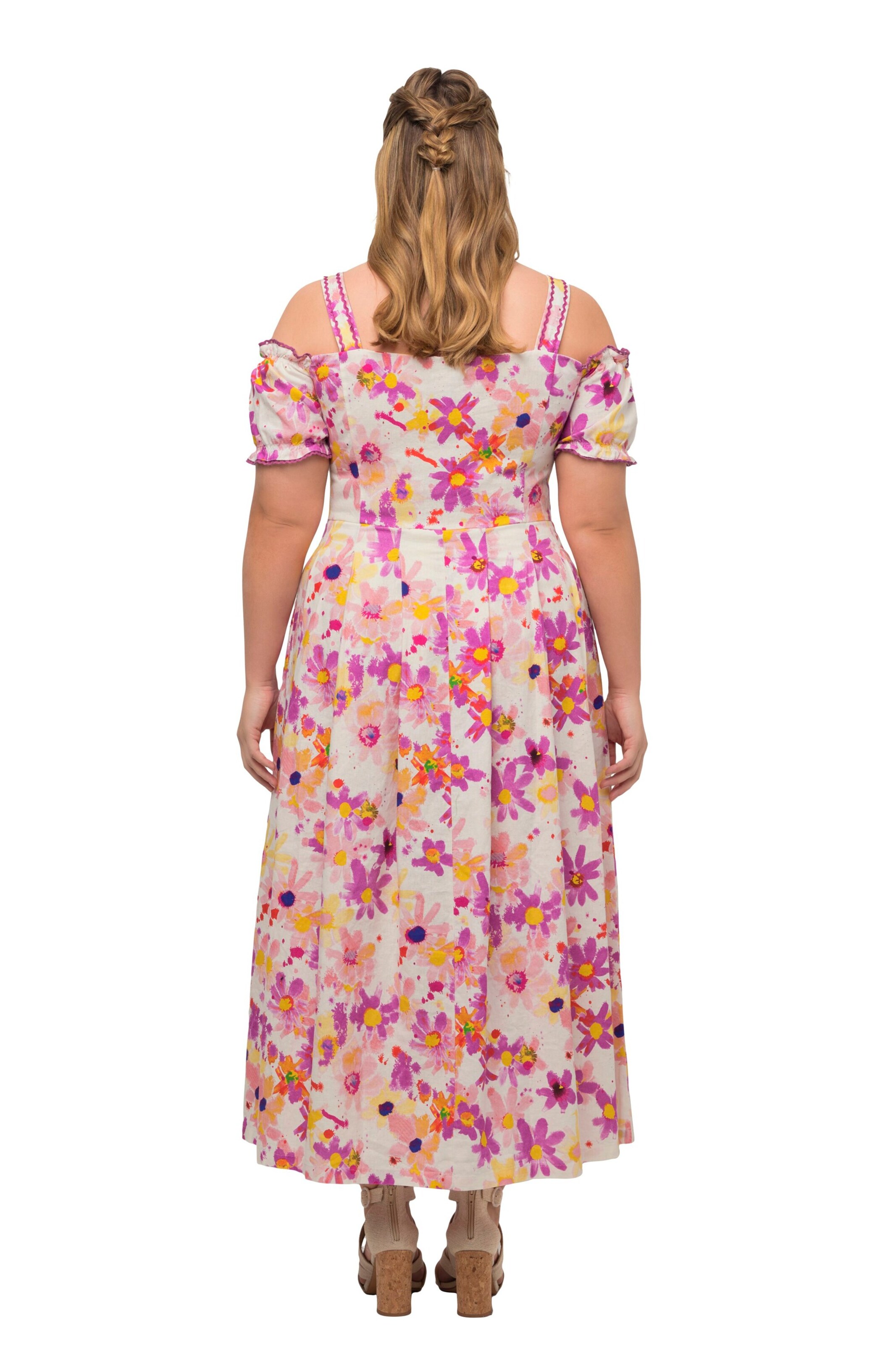 Ulla Popken Kleid in Mischfarben