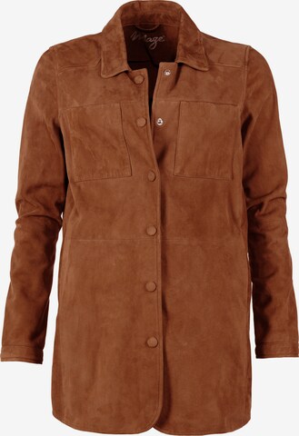 Maze Between-Season Jacket in Brown: front