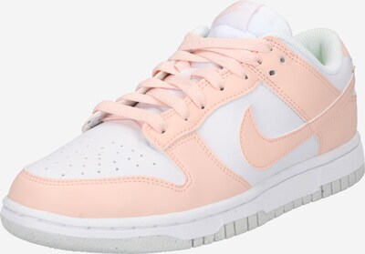 Nike Sportswear Zemie brīvā laika apavi 'Dunk Next Nature', krāsa - persiku / balts, Preces skats