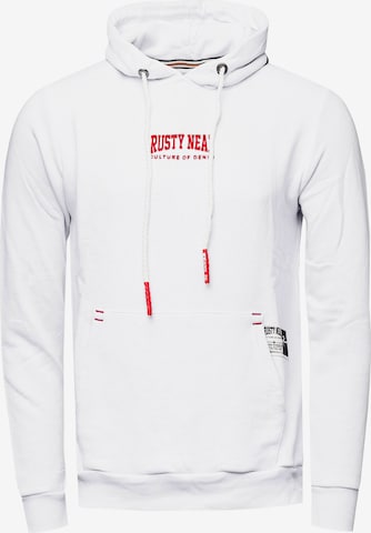 Rusty Neal Sweatshirt in White: front