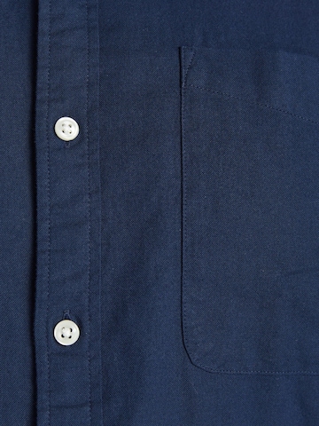 Jacks & Jones Regular Fit Hemd 'Herren Langarm Hemd'‌‌‌‌‌‌‌‌‌ in Blau
