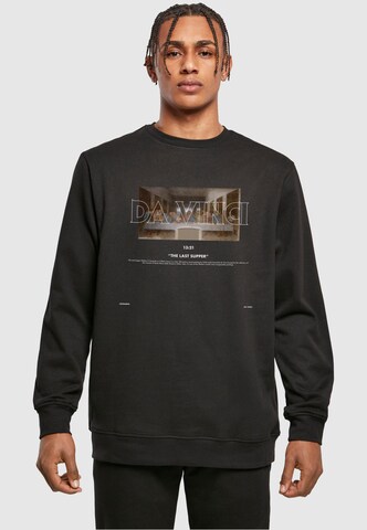 Merchcode Sweatshirt in Schwarz: Vorderseite