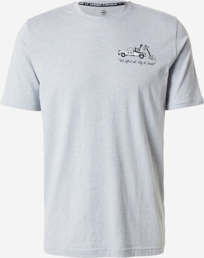 UNDER ARMOUR Toiminnallinen paita 'BODY SHOP' värissä vaaleanharmaa / musta / offwhite, Tuotenäkymä