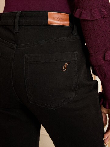 love & roses Rozšírený strih Džínsy - Čierna