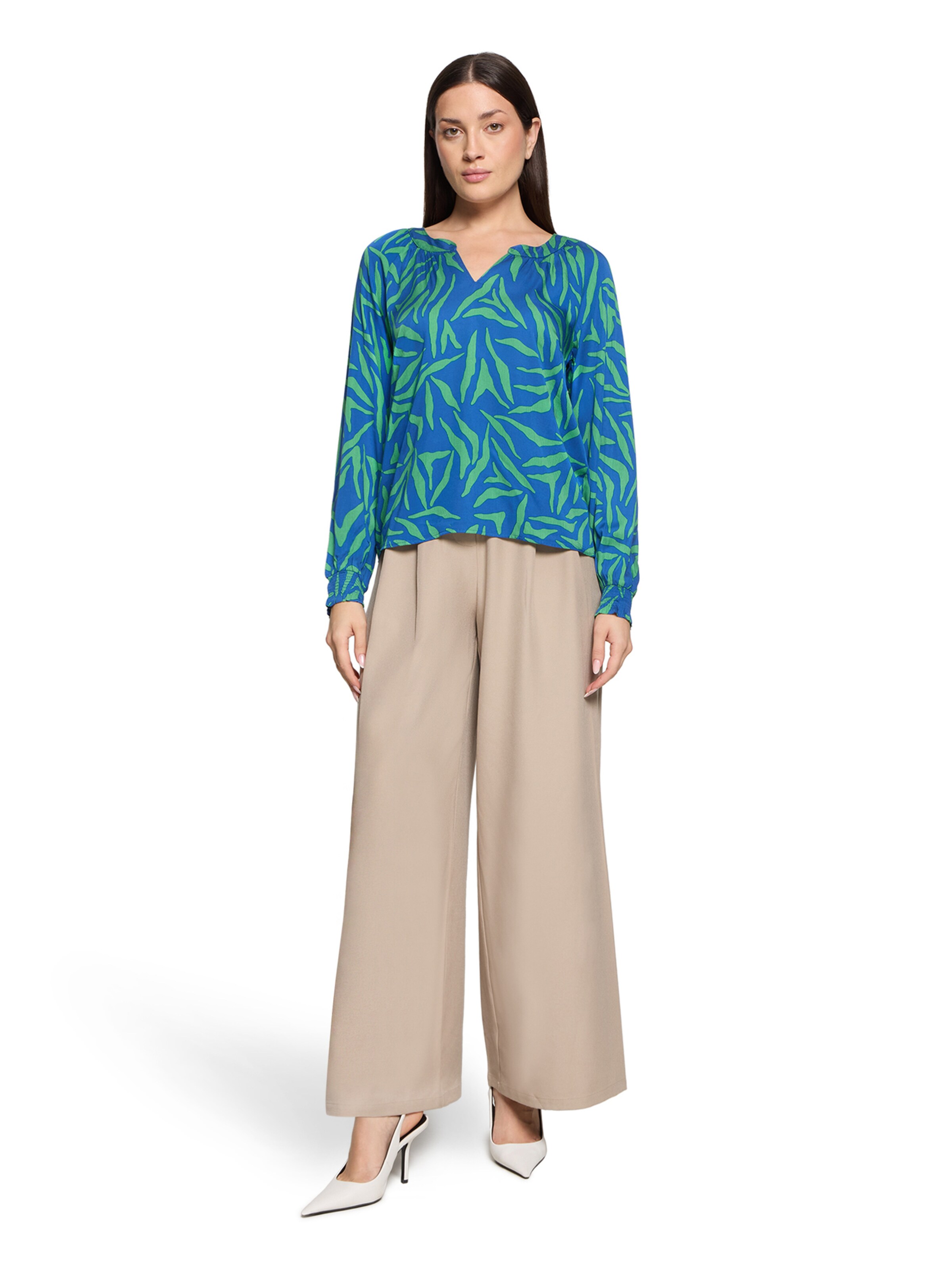 Cartoon Blouse in Blue