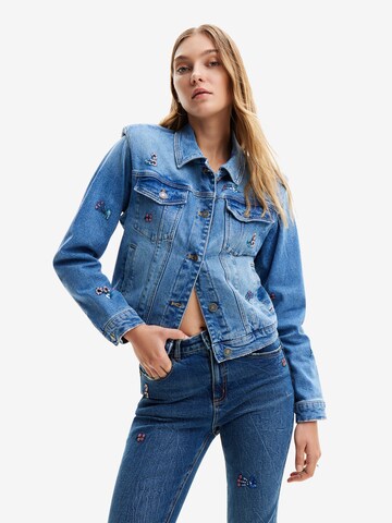 Coupe slim Jean Desigual en bleu