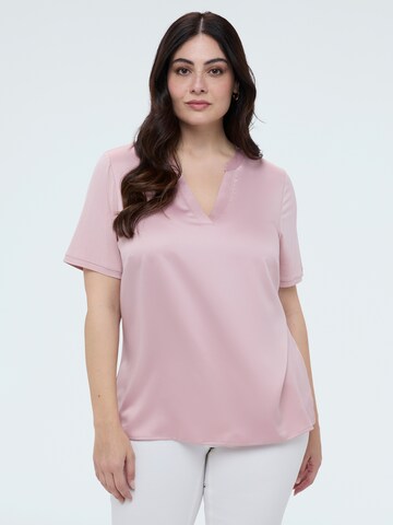 Chemisier Fiorella Rubino en rose