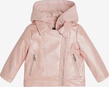 GUESS Between-Season Jacket in Pink: front