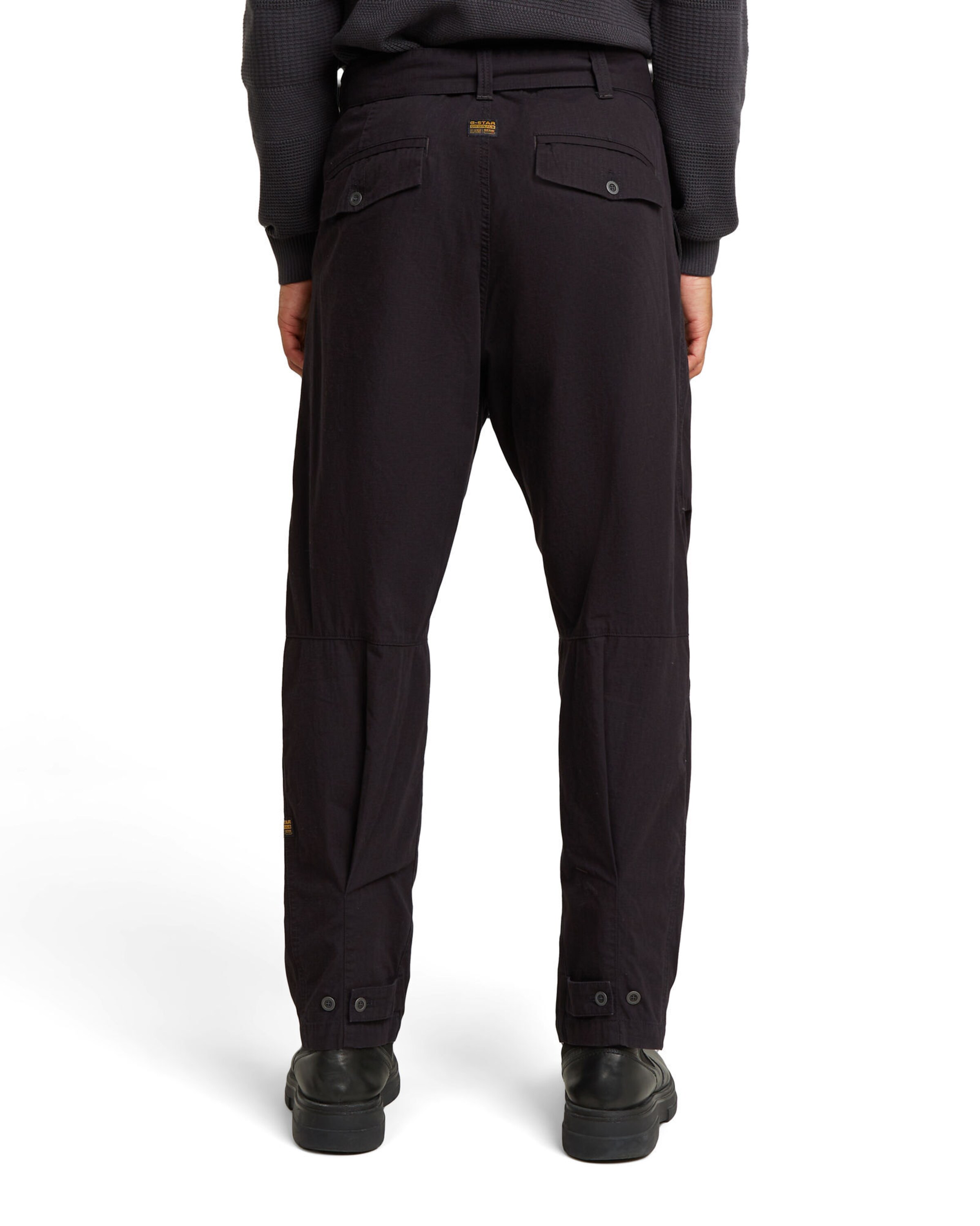 G-STAR Tapered Broek in Zwart