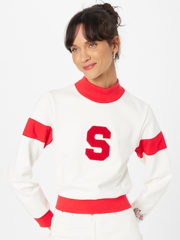 LEVI'S ® Sweatshirt 'X Simpsons Pumas Swtshrt' in White: front