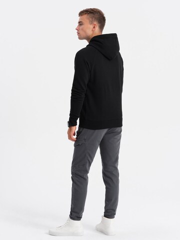 Ombre Sweatshirt in Zwart