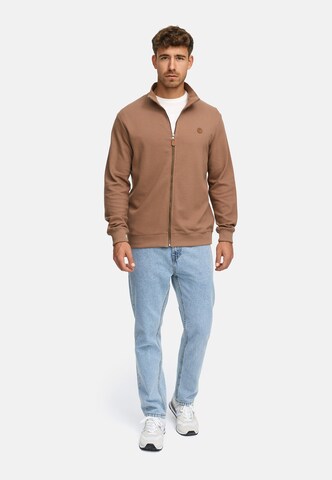 Veste de survêtement 'Guadalupe' INDICODE JEANS en marron