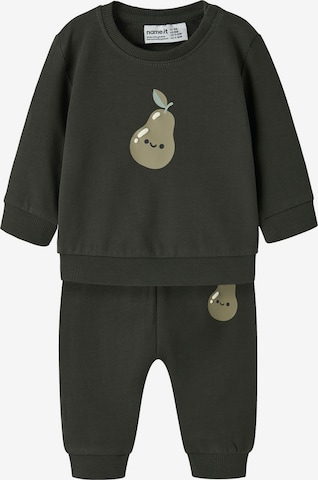 NAME IT Juoksupuku 'NBMVONNE' värissä ruskea: etupuoli