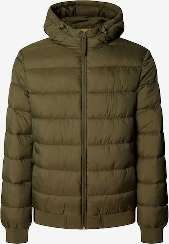 Veste mi-saison Pepe Jeans en vert : devant