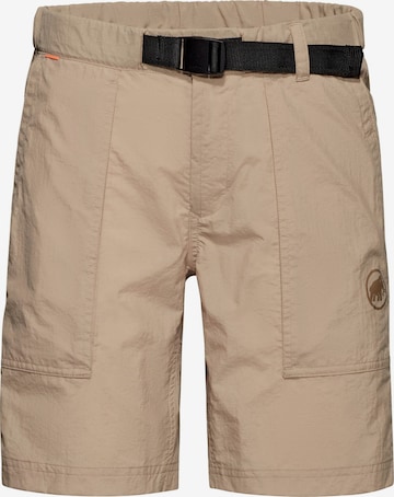MAMMUT Outdoorshorts in Beige: Vorderseite